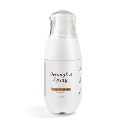 Image of Easyouth Detangler Spray, 1.7 fl Oz 50 ml, Lightweight Hair Detangling Spray, Helps Smooth Knots and Improve Manageability, Easy Combing and Styling, for Women, for Daily Use