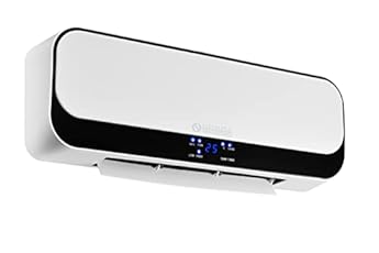 Foto di Olimpia Splendid 99261 Caldo Up T WiFi - Termoventilatore Ceramico a Parete con Telecomando e Timer settimanale 2000 W, 220-240 V, Bianco - Esclusiva Amazon