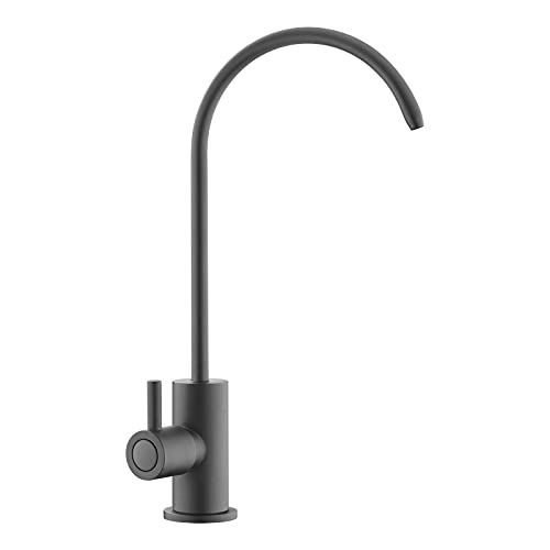 Drinking Water Faucet, Kitchen Water Purifier Faucet, Water Filtration Reverse Osmosis Faucet,Osmosis Bar Sink Faucet, Matte Black, PB2002
