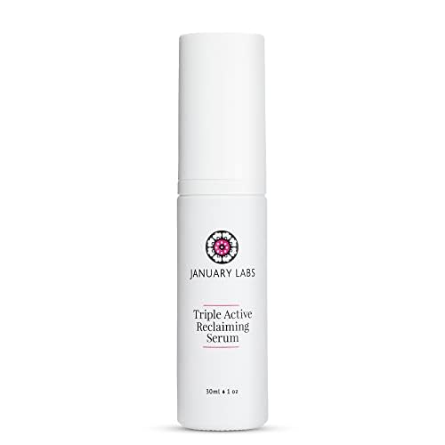 Triple Active Reclaiming Face Serum, suero de retinol estabilizado con niacinamida y vitamina C, suero facial, 1 onza