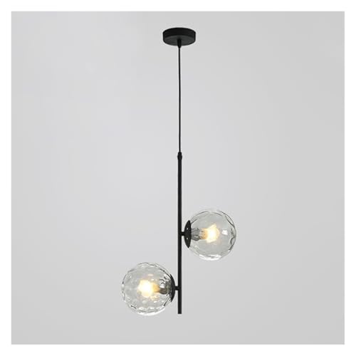 Lampe Suspendue en Verre et Métal au Design Contemporain Haut de Gamme