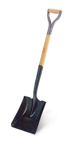 Ridgid 52315 173 D-Handle Square Point Shovel