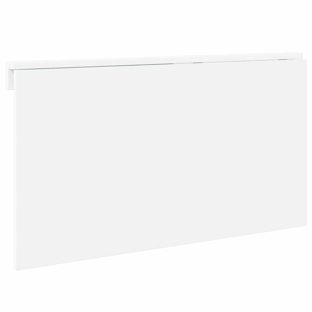 vidaXL Mesa Plegable de Pared Blanca 100x60 cm Mesita Auxiliar Abatilble Muro