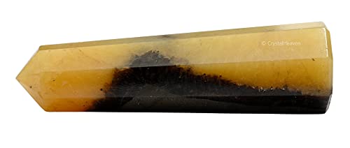 Image of Crystal Heaven Septarian Crystal Tower Obelisk Point For Chakra, Healing And Balancing - Aaa Grade Original Certified Gemstone Agate For Reiki Meditation Yoga Spiritual (3-4 Inches)