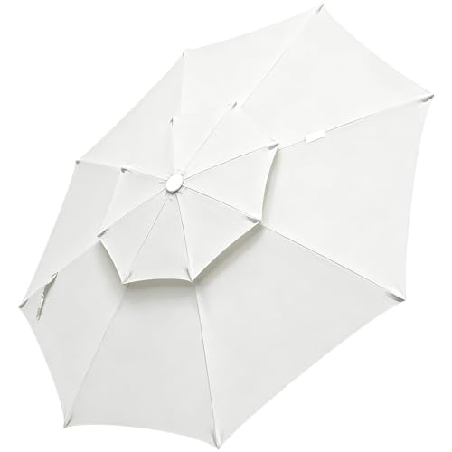 Sombrilla de repuesto impermeable con lona transpirable anti rayos UV para terrazas
