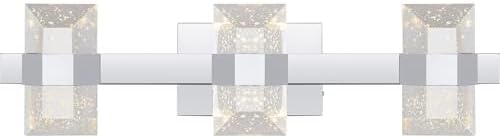 Quoizel Selena Integrated LED Polished Chrome Bath Light with CCT Switch