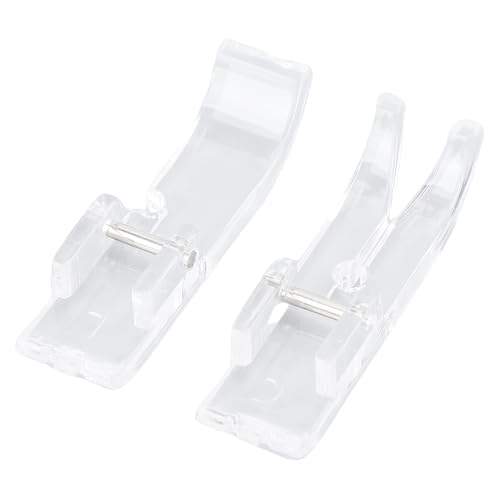 Pie Prensatelas Transparente para Máquina de Coser Pack 2