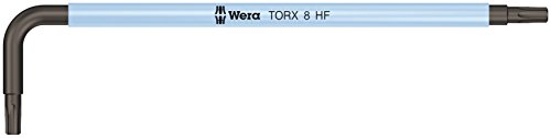 967 SL Torx HF Winkelschlüssel Multicolour mit Haltefunktion, TX 8 x 76 mm, Wera 05024170001
