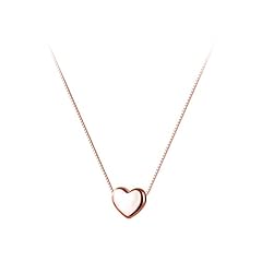 1cm Heart-Rose Gold Plated