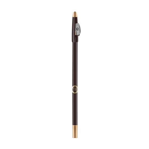 Image of Colors Queen Eye Liner & Lip Liner Pencil Enriched with Vitamin A & E | Bold & Matte Lip Liner, Highly Pigmented Lip Liner Pencil with Sharpener (03 - Mocha)