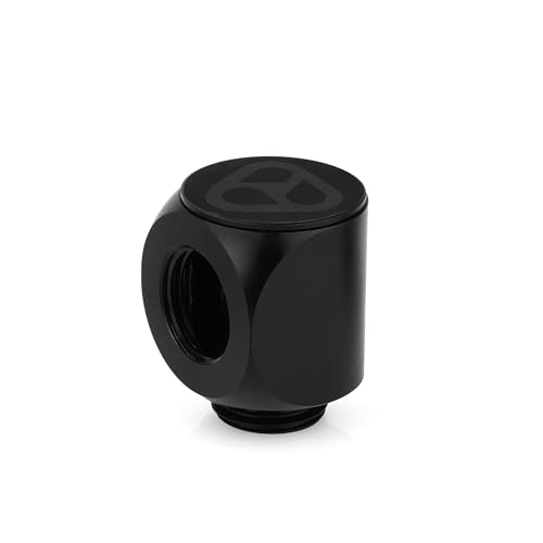 Thermal Grizzly DeltaMate Raccord Fitting 90° Noir G1/4"