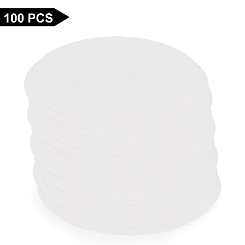 Image of stonylab Qualitative Filter Paper, 3-Box 56 mm Diameter Fast Speed Cellulose Filter Paper with 25 Micron Particle Retention Filtration Speed, Set of 3 x 100 Pcs