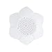 Silicon Dish Fleur Creative Fleur Silician Titulaire de Silicon Salle de bain Sponge Sponge Suther Porte-Douche Plateau Blanc, Forme de fleur