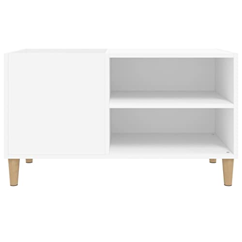 Iiaky Armoire à disques Blanc 84,5x38x48 cm Bois d’ingénierie,Chaine HiFi avec Platine Vinyle,Player Boite,Rangement Disque Vinyle - Les Beatles, Paul McCartney, John Lennon, RIngo Starr, George Harrison Iiaky Armoire à disques Blanc 84,5x38x48 cm Bois d'ingénierie,Chaine HiFi avec Platine Vinyle,Player Boite,Rangement Disque Vinyle – Image 7