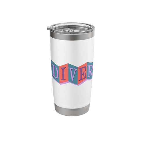 Retro Diver Stainless Steel Insulated Tumbler