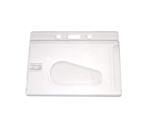 Fenggtonqii - Porta badge orizzontale, 86 mm x 54