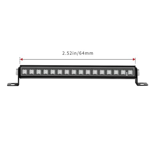 Lámpara de Techo Metálica de Alta Resistencia para TRX4-M 1/18 4
