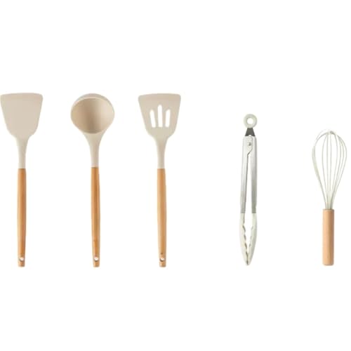 キッチンツール セット シリコン製 調理器具 セット キッチン用品 製菓器具 フライ返し おたま トング 泡立て器 収納箱 高耐熱性 一人暮らし 耐熱 台所用品 新居祝い 和洋中料理に適用