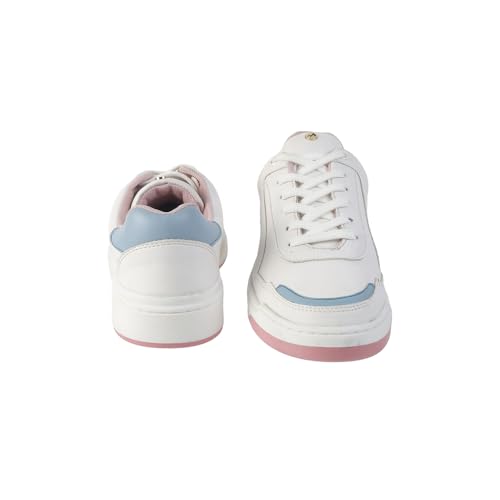 Image of Metro Women Faux Leather Fashion Sneaker Shoes