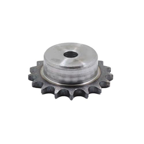 Bevel Gear Pinion Hardware Mechanical 1Pcs 04C Chain Drive Sprocket 8 Tooth 9 Teeth Carbon Steel Chain Gear Pitch 2.8mm Industrial Sprocket Wheel for CNC Parts(8 Teeth)
