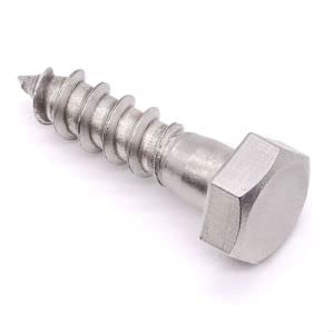 Tornillos de cabeza hexagonal Glvaner M6 en acero inoxidable con acabado liso 7