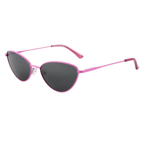 Lunettes de soleil pour femmes en métal avec verres fins et protection UV