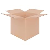 verpacking Boîtes pliantes en carton 300 x 300 x 300 mm hauteur variable KK 40 brunes [Taille et quantité au choix] cartons simple cannelure de taille moyenne 25 pièces