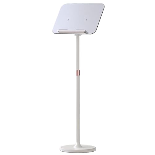 Pupitre a musique reglable en hauteur et support de table double usage