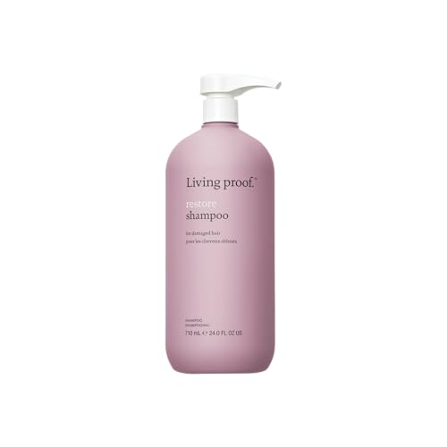 Living Proof Restaura Champú reestructurante para cabello seco y dañado, para cabello sano, vegano, sin parabenos, siliconas, sulfatos, 710 ml