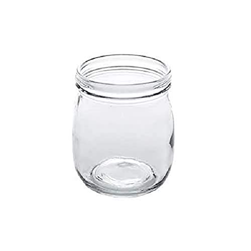Image of American Metalcraft MJ22 Mason Jars, 4.375 inch Length x 4.375 inch Width, Clear