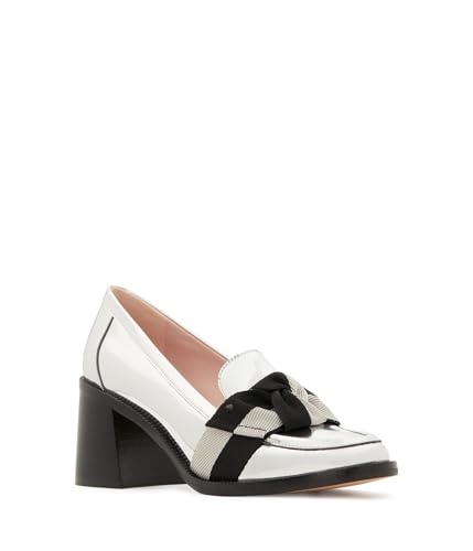 kate spade new york Women's Metallic Leandra Loafer Pumps, Silver, 7