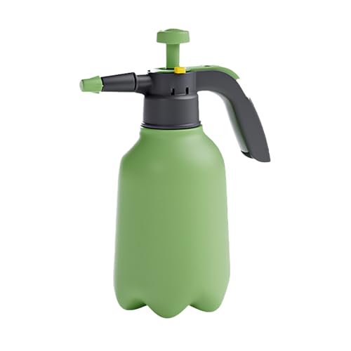 Regadera manual a presión – Pulverizador de bomba ajustable de 2 litros, mango de agarre ergonómico, boquilla de niebla fina, botella resistente a fugas, pulverizador manual de riego de jardín para