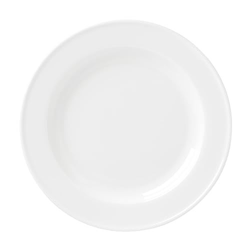 Image of Lenox Dinnerware Set, Studio 1414 Rimmed 12-Piece Set, Service For 4, Bone China Material, Dishwasher & Microwave Safe, Home And Kitchen, Kitchen And Dining, Plates And Bowls Sets (White, 12 Pieces)