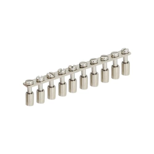 Puente fijo FBI 10-4 accesorio conector de 10 polos para bloque terminales DIN