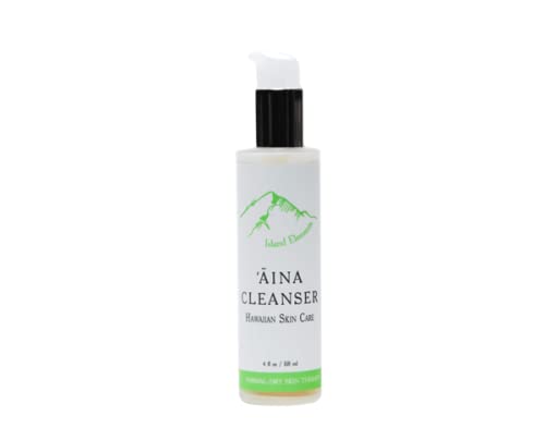 Ola Aina Facial Cleanser 8 fl oz - Face Wash with Pure Tropical Oils and Plant Extracts