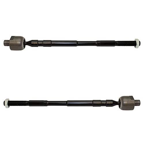 TRQ Front Inner Tie Rod Set Compatible with 2009-2013 Subaru