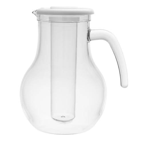 Olympia Olympia Kristallon - Caraffa con tubo di raffreddamento, in policarbonato, tinta unita, 1600 ml