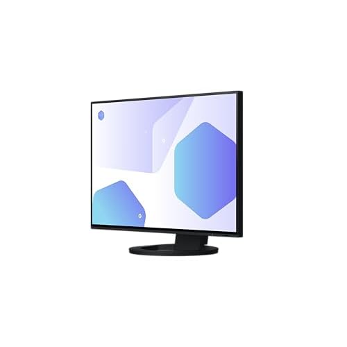 EIZO FlexScan EV2495-BK 61,1 cm (24,1 Zoll) Monitor (HDMI, USB 3.1 Hub, USB 3.1 Typ C, RJ-45 LAN, DisplayPort, 5 ms Reaktionszeit, Auflösung 1920 x 1200) schwarz
