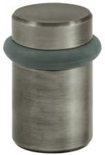 Deltana UFB5000U15A Round Universal Floor Bumper Door Stop, Pack Of 5