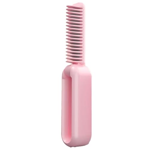 Hxhsgmeh Plancha y Rizador de Pelo Inalámbrico Plegable: Temperatura Ajustable de 9 Niveles, Carga Portátil, Ideal para Peinar en Casa