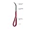 Jonard JIC-287 Cable Lacing Needle with Red Anodized Aluminum Handle, 5-3/4