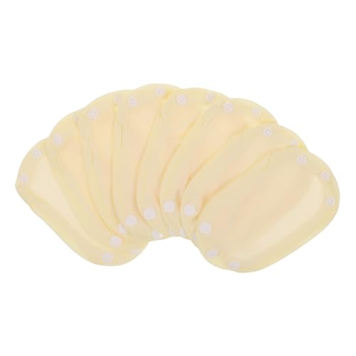Milisten 8 Piezas Extensor de Body para Niña de Algodón con Broches Plásticos para Alargar Monos y Pantalones de Pañal para Niñas y Fácil de Colocar y Suave para Piel Sensible
