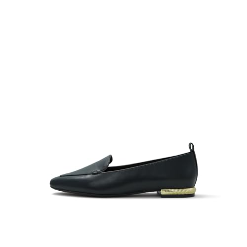Image of ALDO Women's Pony Loafer, Black, 6 UK