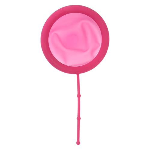 HOODANCOS Reusable Silicone for Women, Leak-Proof Feminine Period Disc Biodegradable Red Packaging, Comfortable Medical-Grade Silicone for Menstruation Care