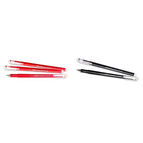 Image of Linc Ocean Classic Gel Pen, Red, 10 pcs Ocean Classic Gel Pen, Black, 10 pcs