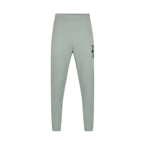 Reebok Back Fade Jogger pantalon homme survêtement molleton thermique noir