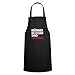 Spreadshirt Männer Die Kochen Sind Unwiderstehlich Spruch Kochschürze, Schwarz