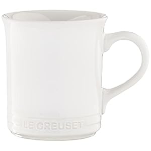 Le Creuset Stoneware Set of 4 Mugs, 14 oz. each, White