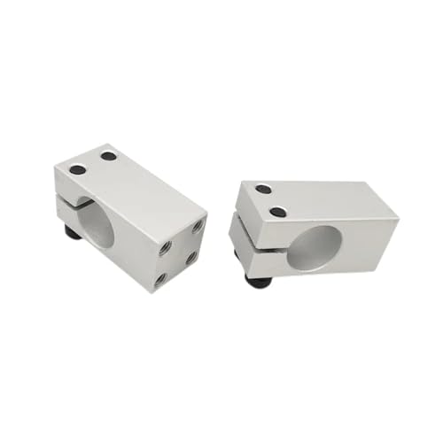 Support fixation arbre 8mm boîtier roulement embout et guide alu - 6