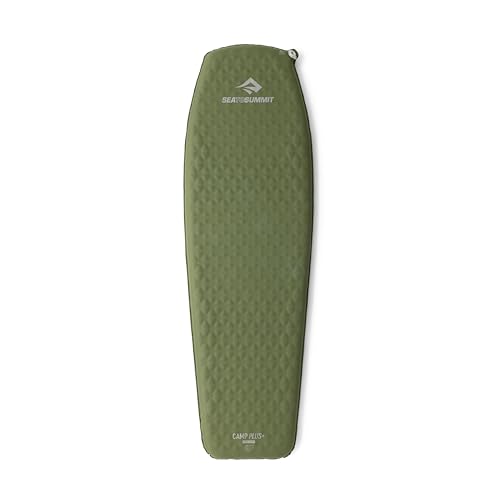 Sea to Summit Camp Plus Materassino Autogonfiante in Schiuma per Campeggio - Conico - Regular (182,9 x 55,9 x 6,6 cm)